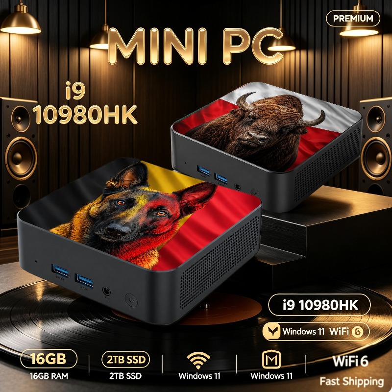 Pc Gaming Intel - Ordinateur de jeu de bureau compact