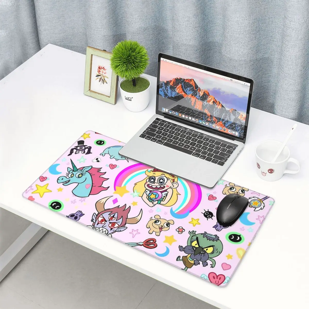 Pc Gaming Vs Laptop Gaming - Grand tapis de souris Star VS