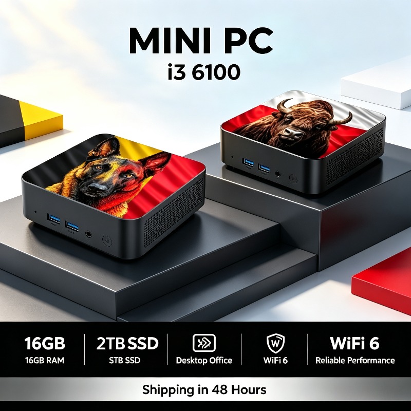 Pc Gaming Intel - Mini ordinateur de bureau pour jeux
