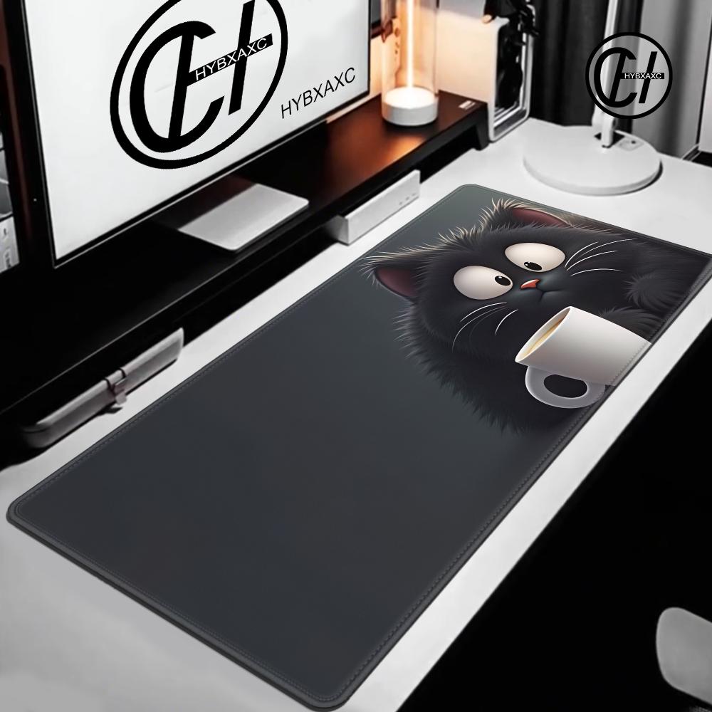 Pc Gaming Cafe - Grand tapis de souris gaming, motif
