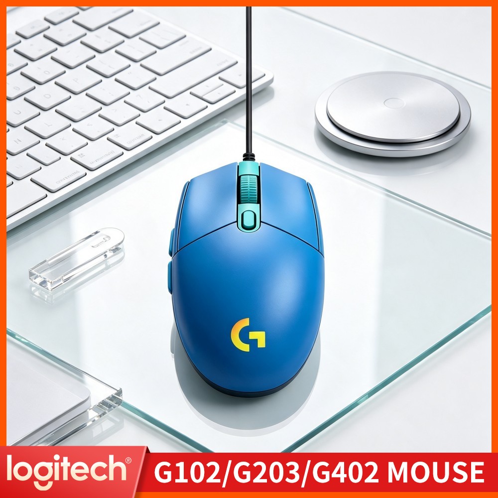 Pc Gaming Entry Level - Souris de jeu filaire Logitech G203,