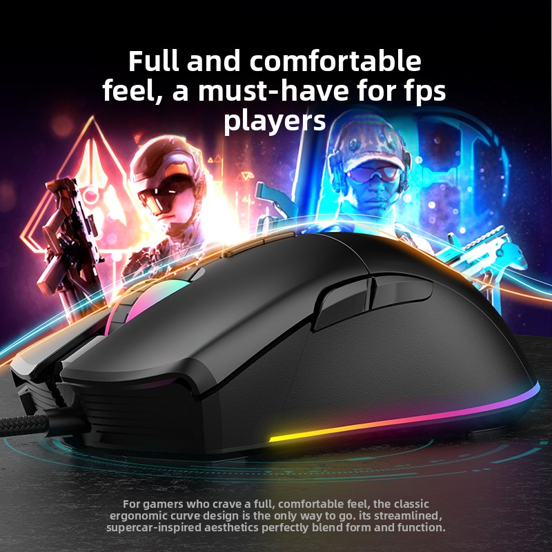 Souris de jeu filaire pour Cyb - Pc Gaming Cafe avis et prix