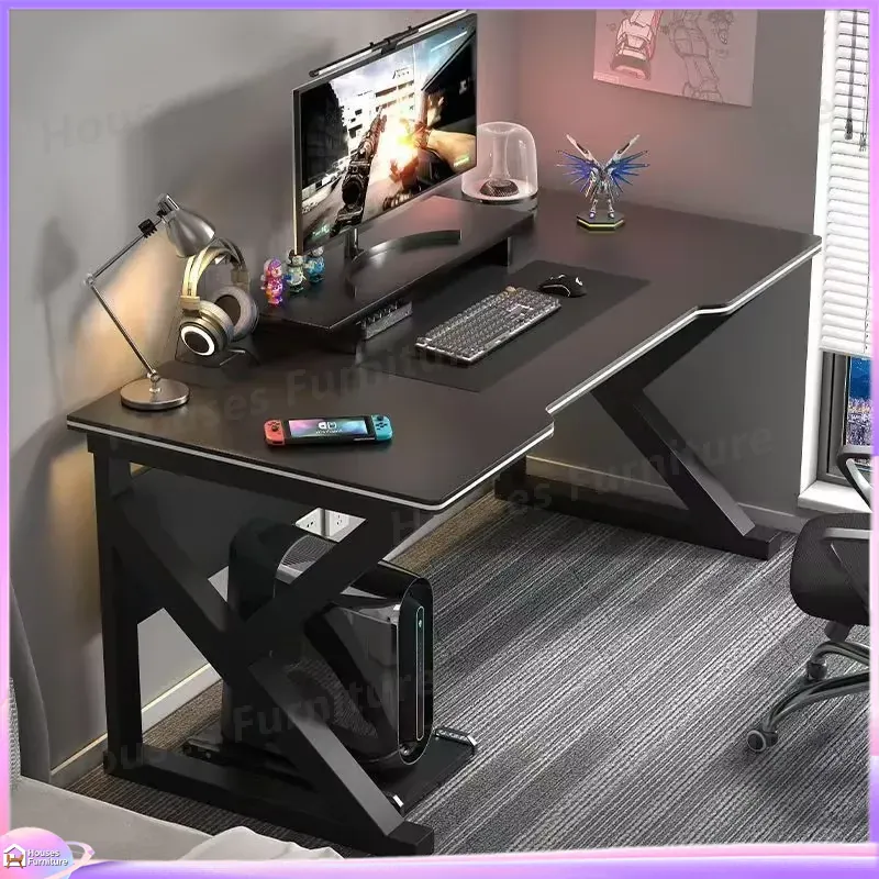 Bureau de jeu en métal noir po - Pc Gaming Cafe avis et prix