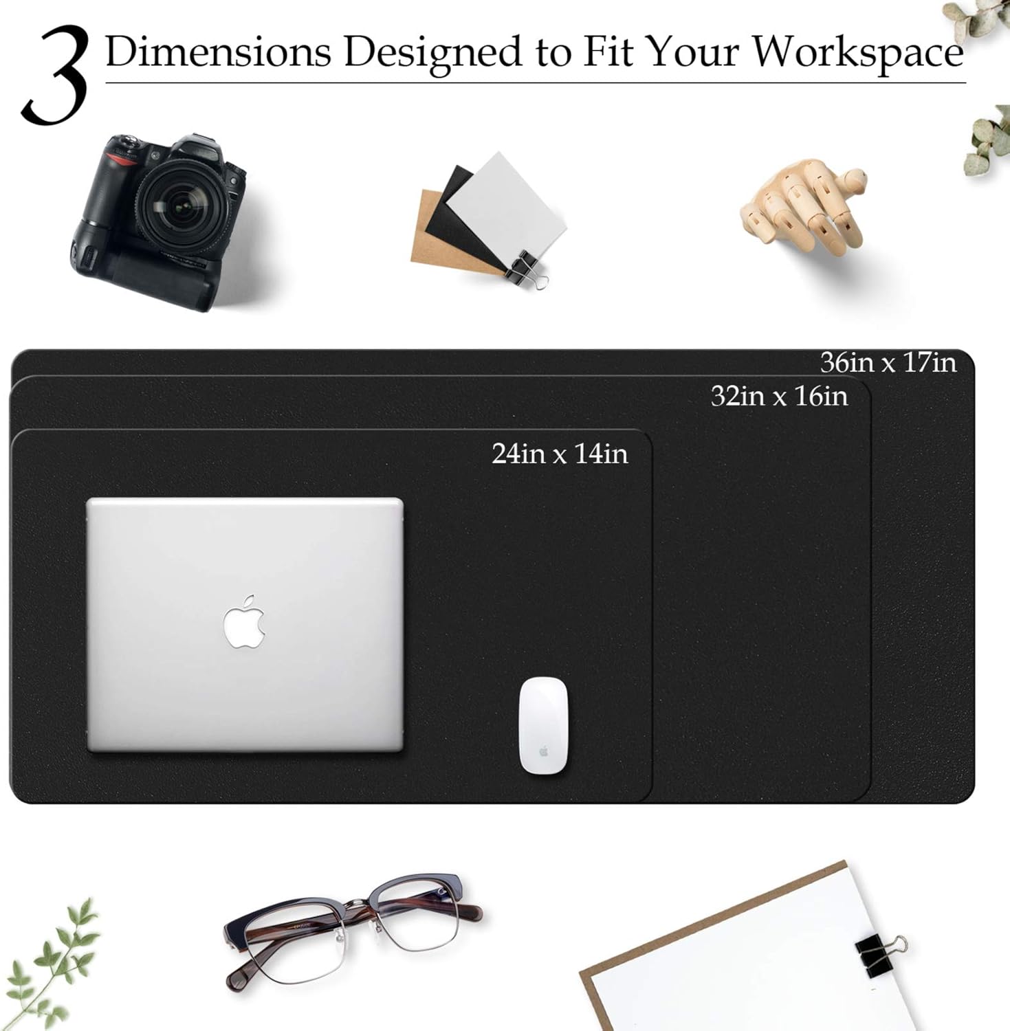 Grand tapis de bureau en cuir, - Gaming Desk Mat avis et prix