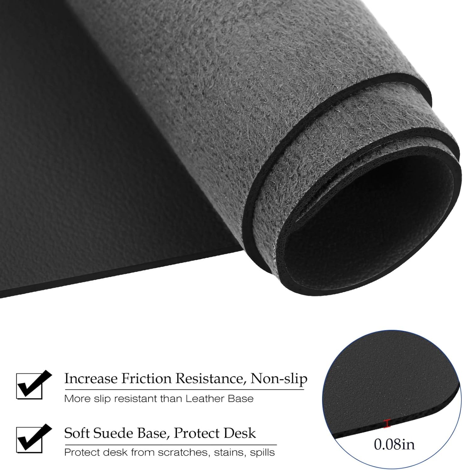 Grand tapis de bureau en cuir, - Gaming Desk Mat avis et prix