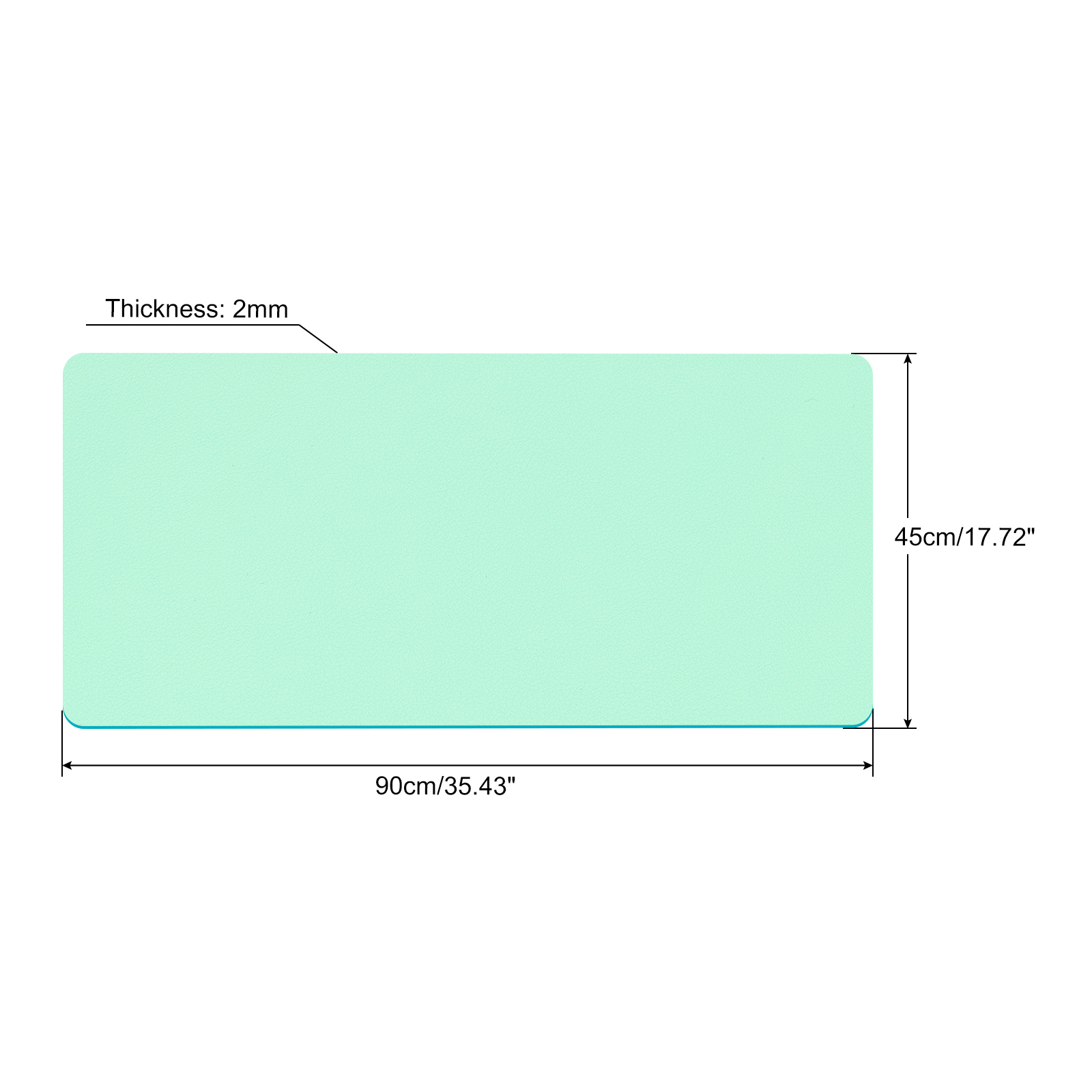 Tapis de protection en cuir PU - Gaming Desk Mat avis et prix