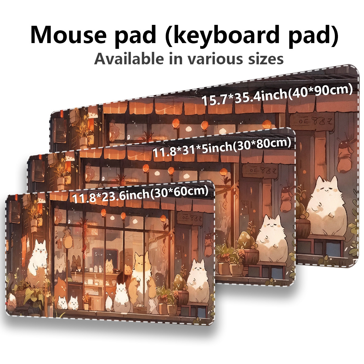 Tapis de souris de jeu étendu  - Pc Gaming Cafe avis et prix