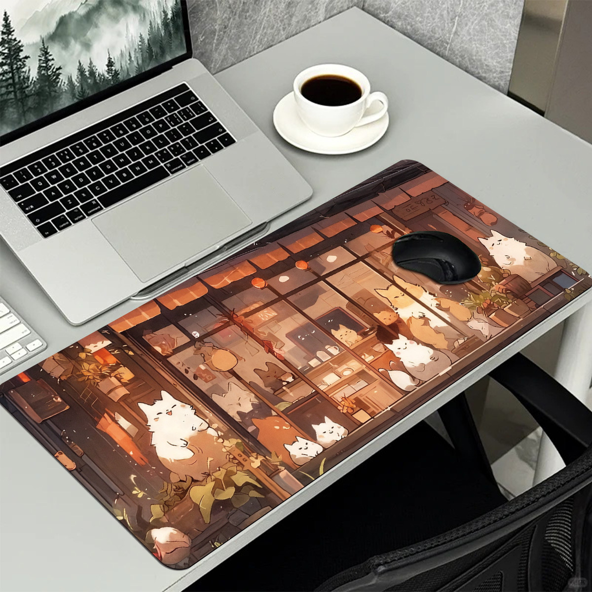Tapis de souris de jeu étendu  - Pc Gaming Cafe avis et prix