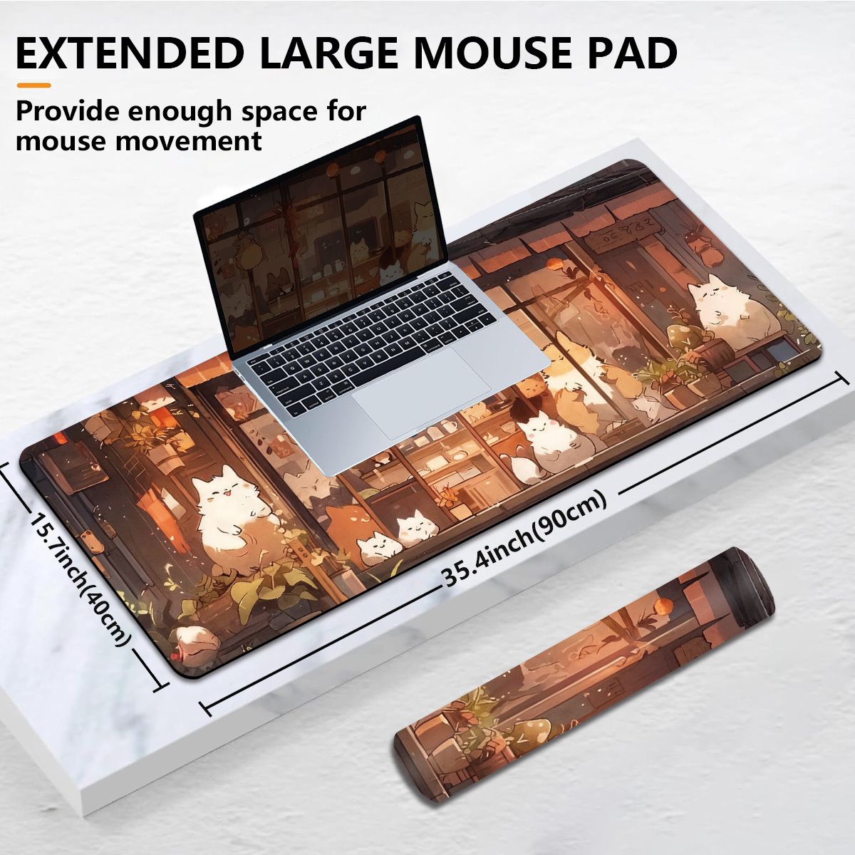 Tapis de souris de jeu étendu  - Pc Gaming Cafe avis et prix