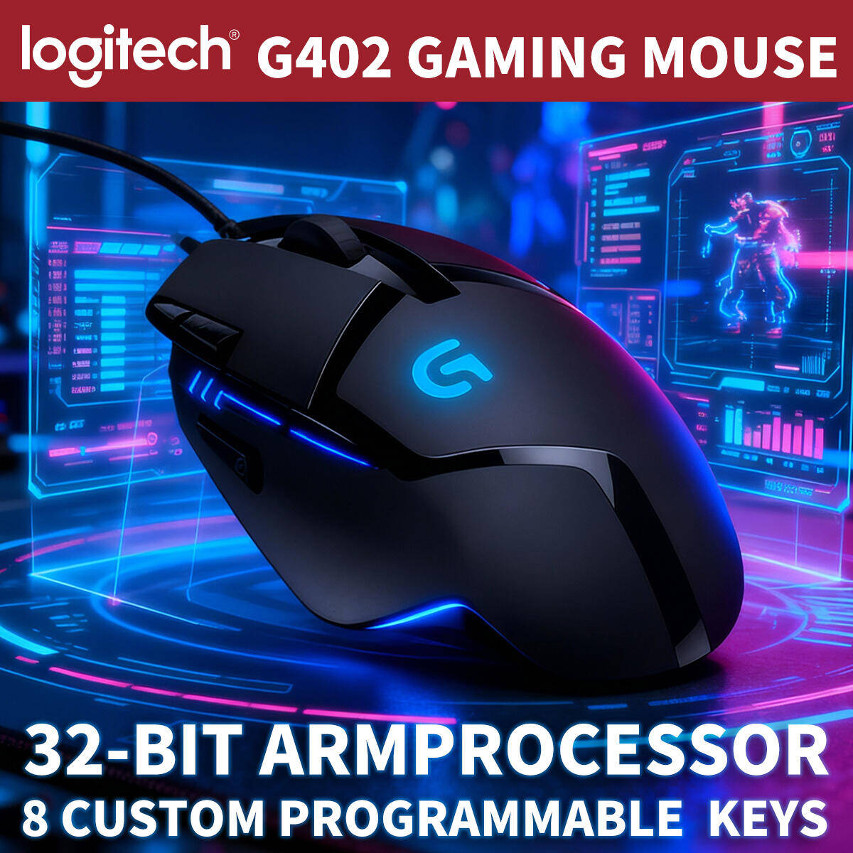 Souris de jeu Logitech G402 Hy - Pc Gaming Entry Level avis et prix