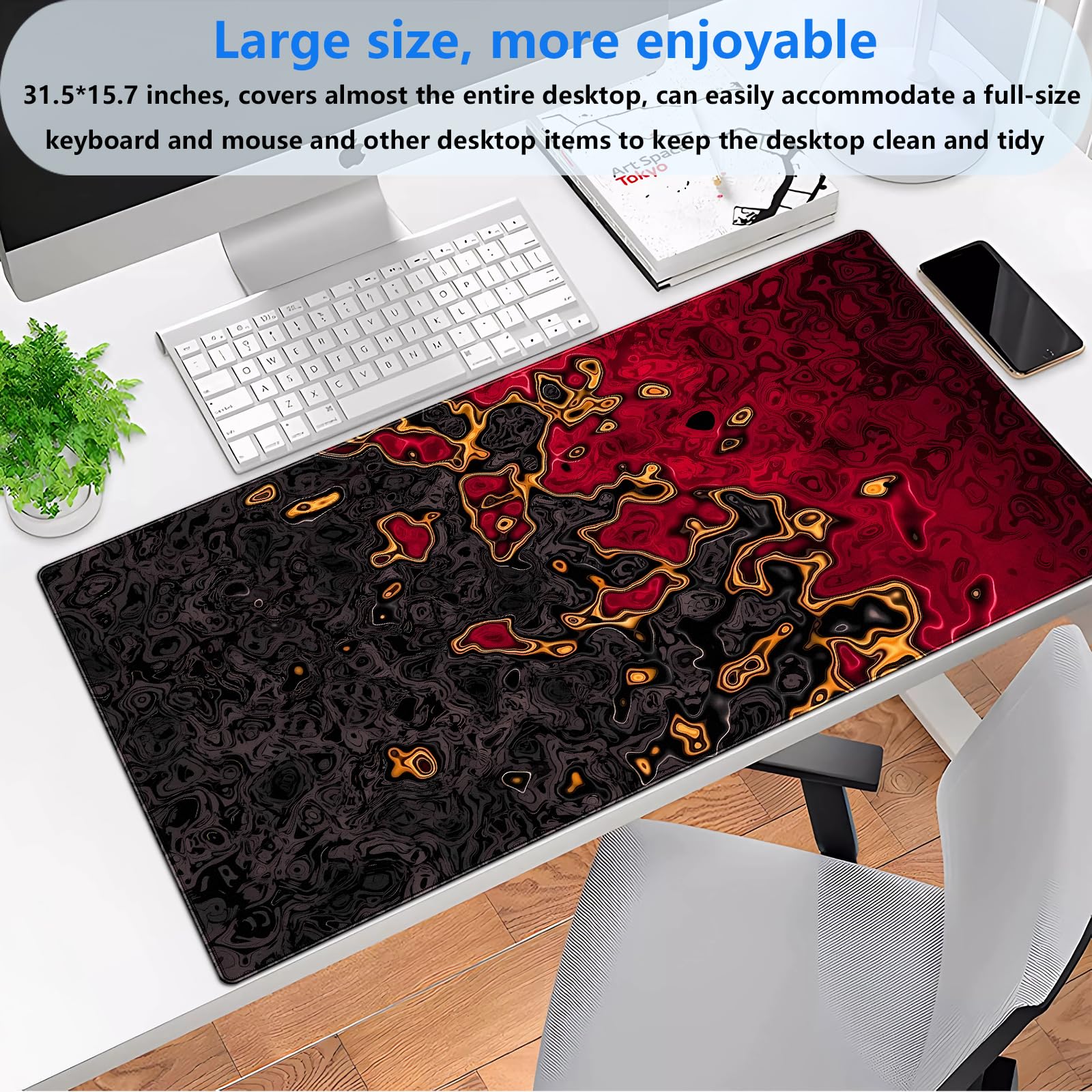 Tapis de souris gaming extra l - Gaming Desk Mat avis et prix