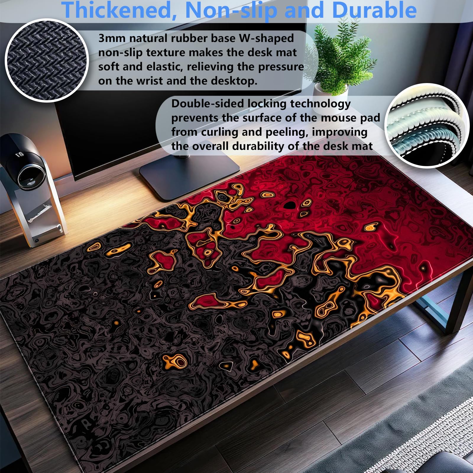 Tapis de souris gaming extra l - Gaming Desk Mat avis et prix