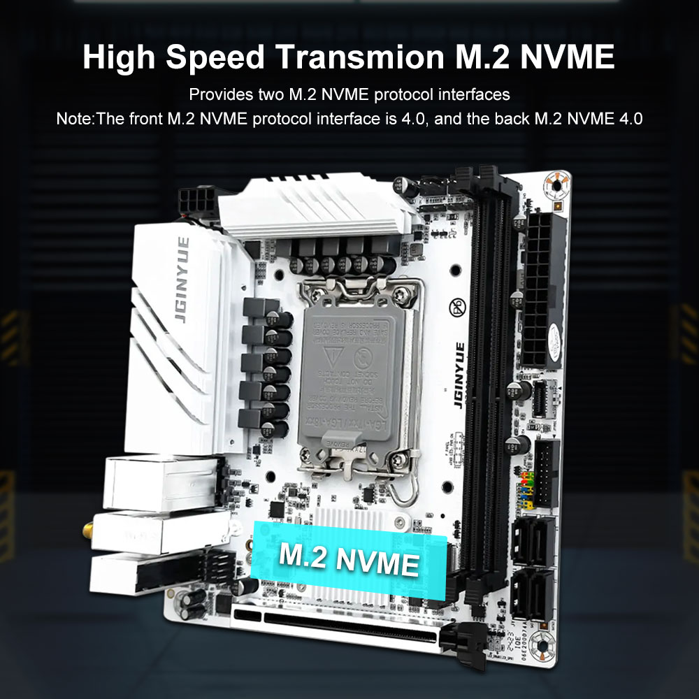 Carte mère JGINYUE B760 LGA 17 - Pc Gaming News avis et prix