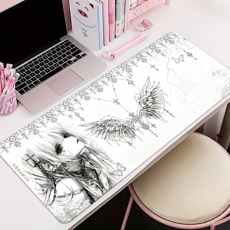 Tapis de souris en cuir noir e - Gaming Desk Mat avis et prix