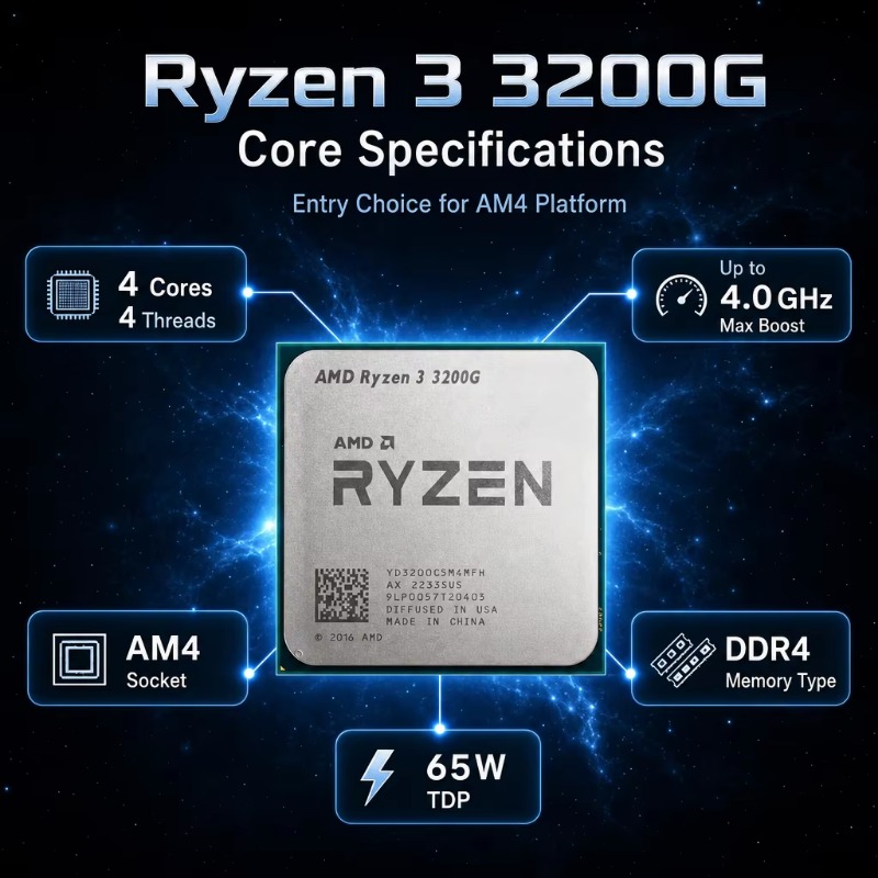 Processeur de bureau d'entrée  - Pc Gaming Entry Level avis et prix